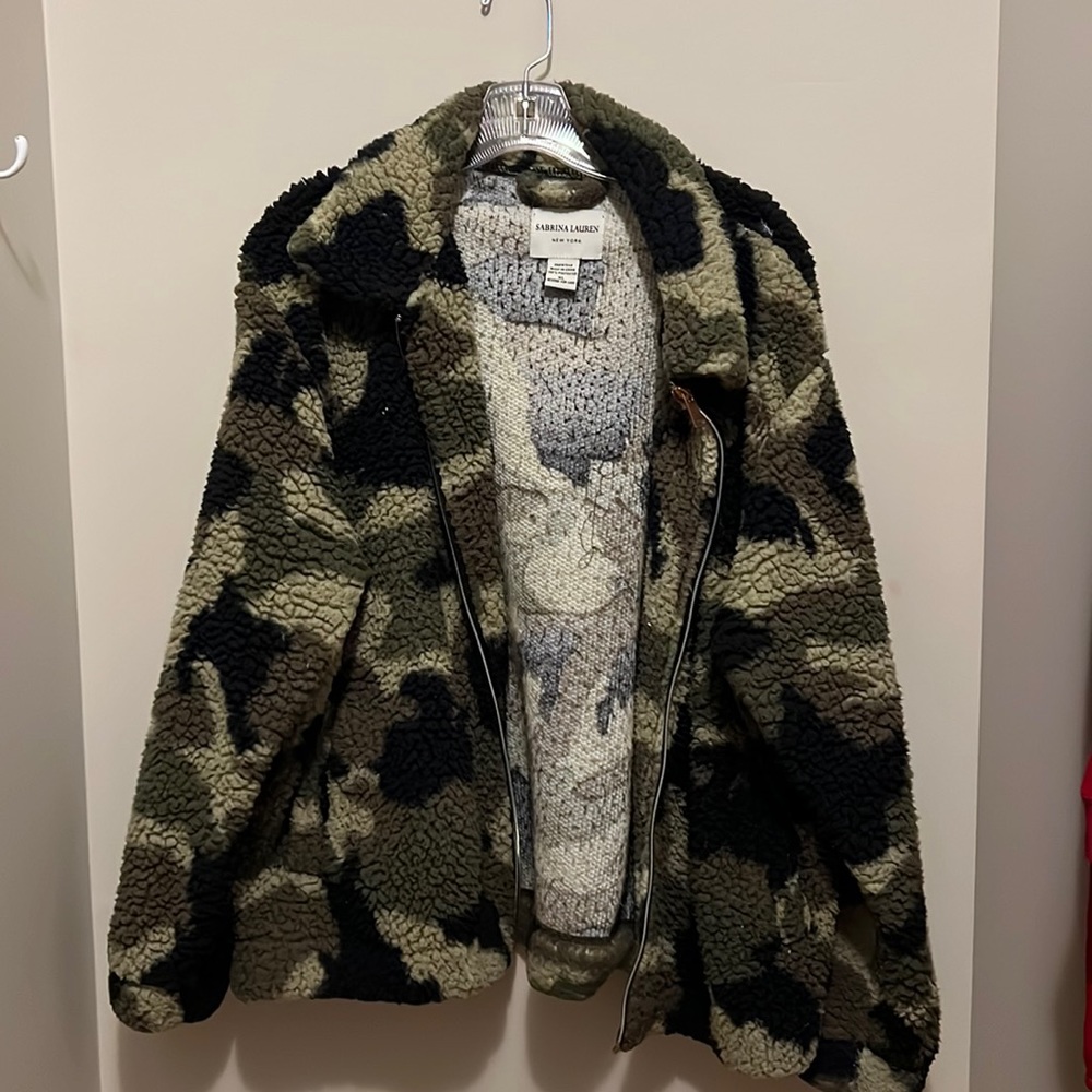 Camo Soft Zipper Jacket